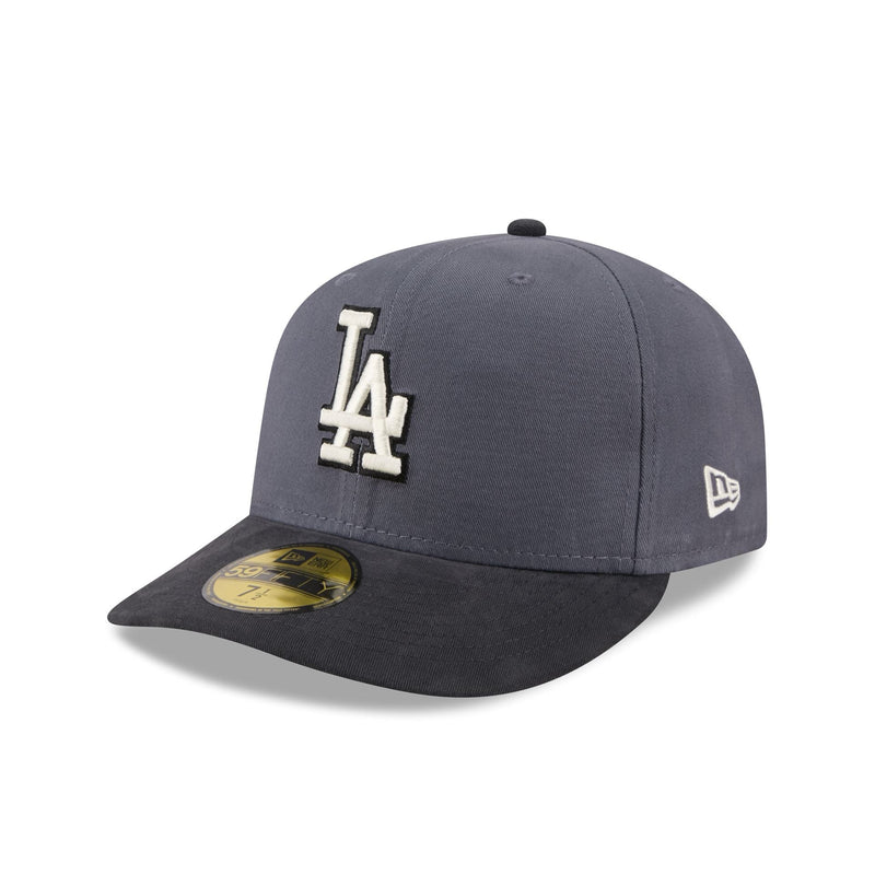 Los Angeles Dodgers Graphite Twill 59FIFTY Fitted Hat
