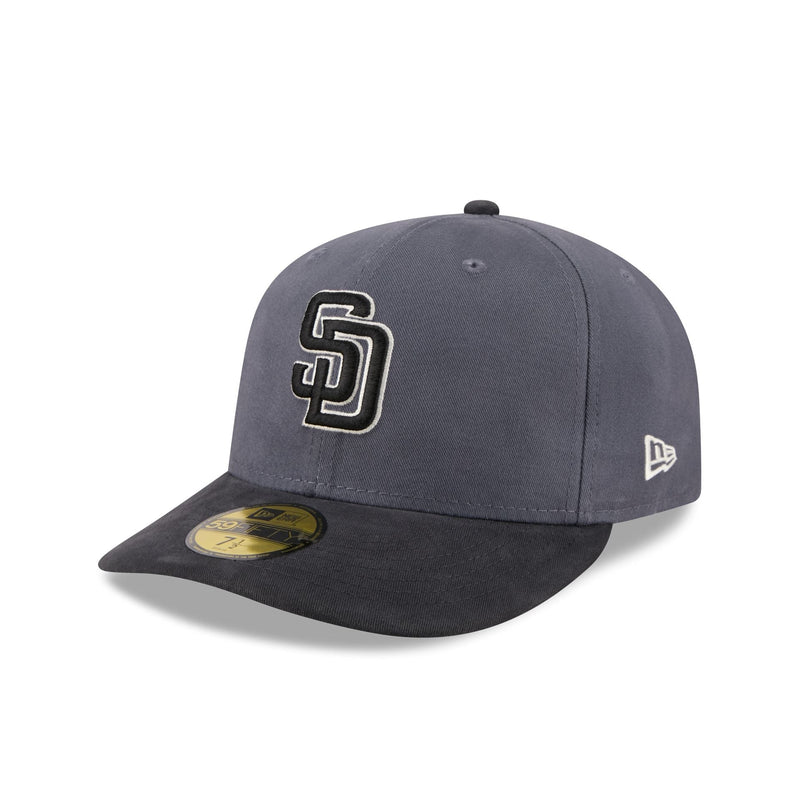 San Diego Padres Graphite Twill 59FIFTY Fitted Hat