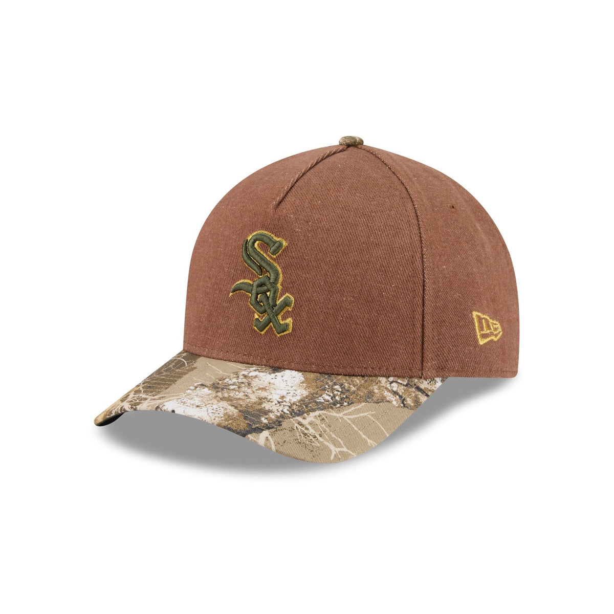 Chicago White Sox Camo Twill 9FORTY M-Crown A-Frame Snapback Hat