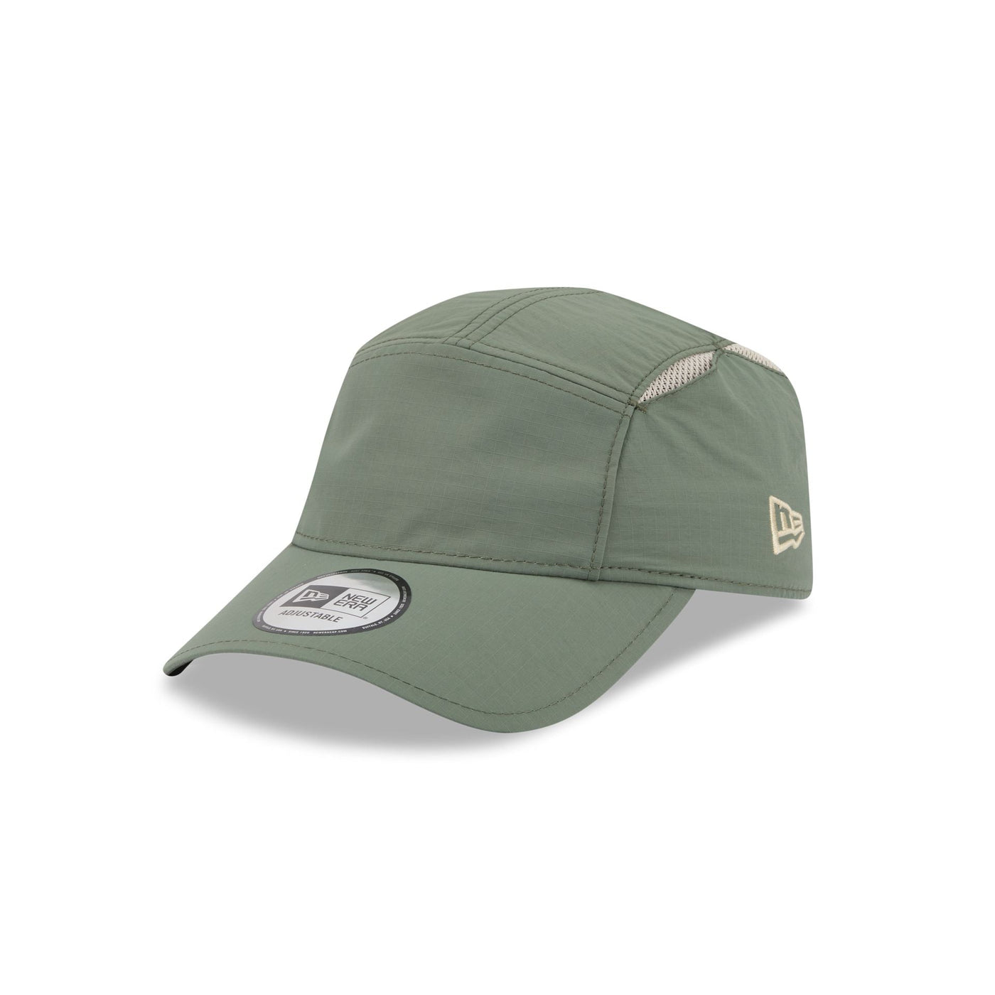 New Era Cap Green Nylon Runner Adjustable Hat