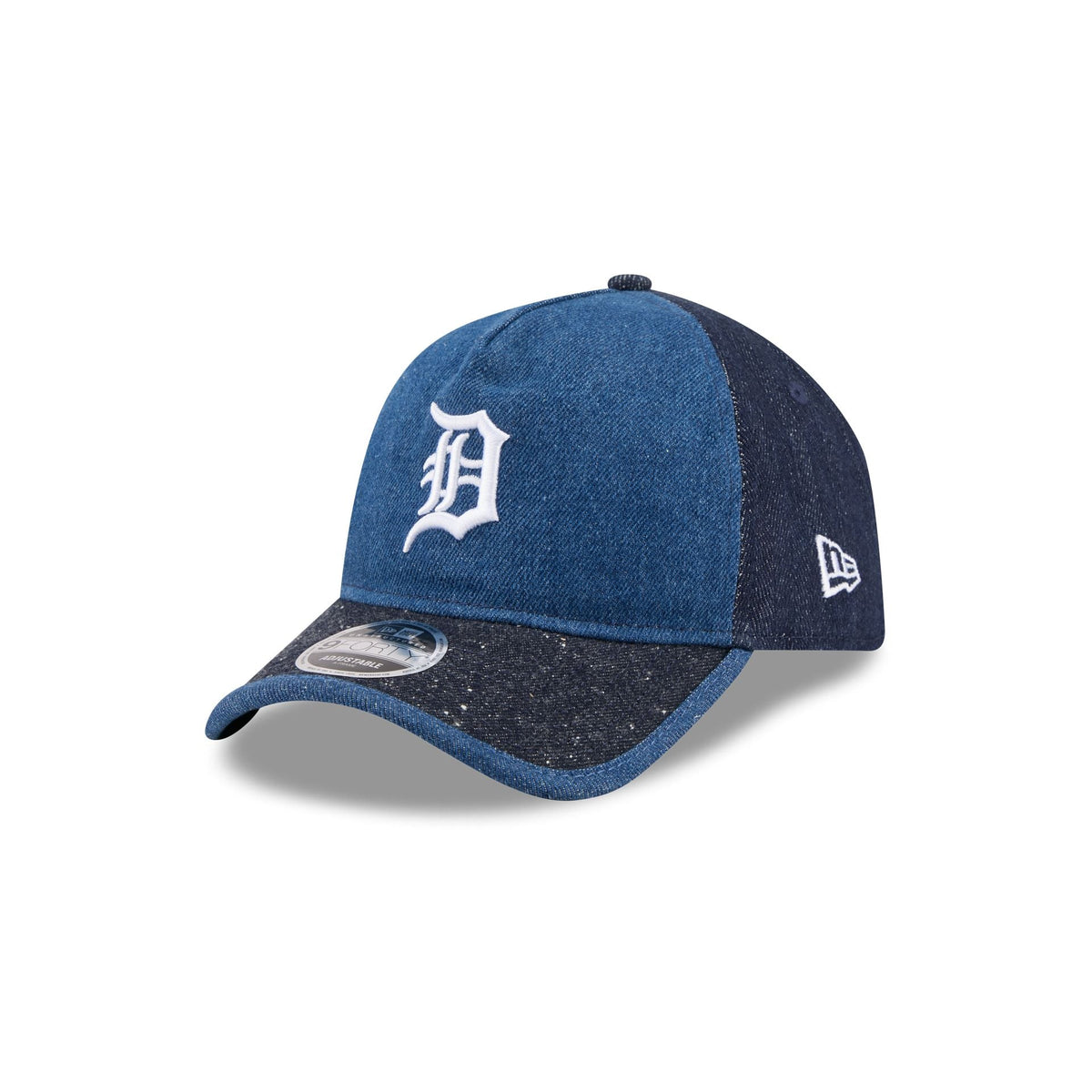 Detroit Tigers Multi-Panel Denim 9FORTY A-Frame Unstructured Adjustable Hat