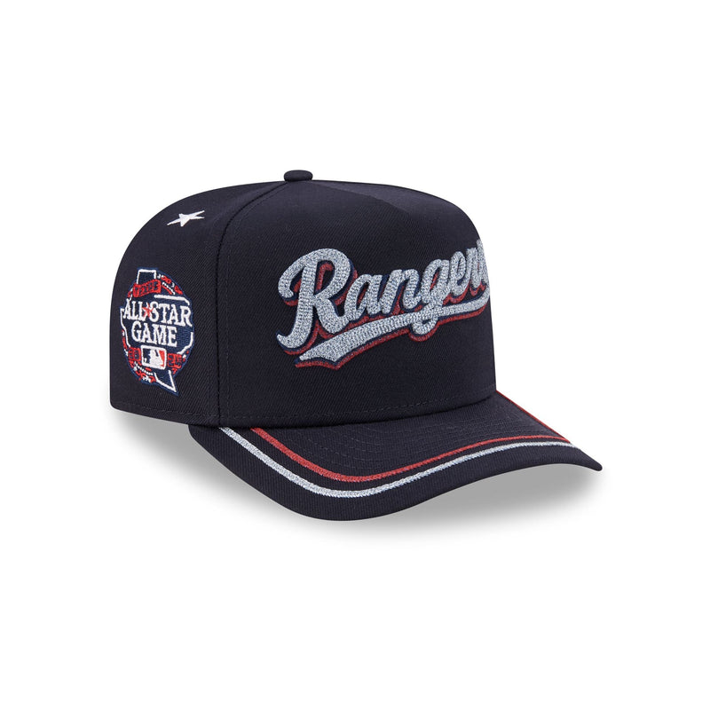 Texas Rangers All-Star Game Navy 59FIFTY A-Frame Fitted Hat