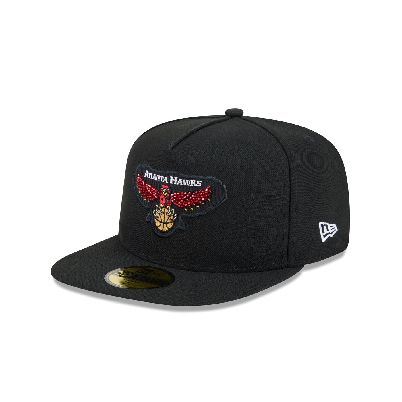 Just Caps Beaded Atlanta Hawks 59FIFTY A-Frame Fitted Hat