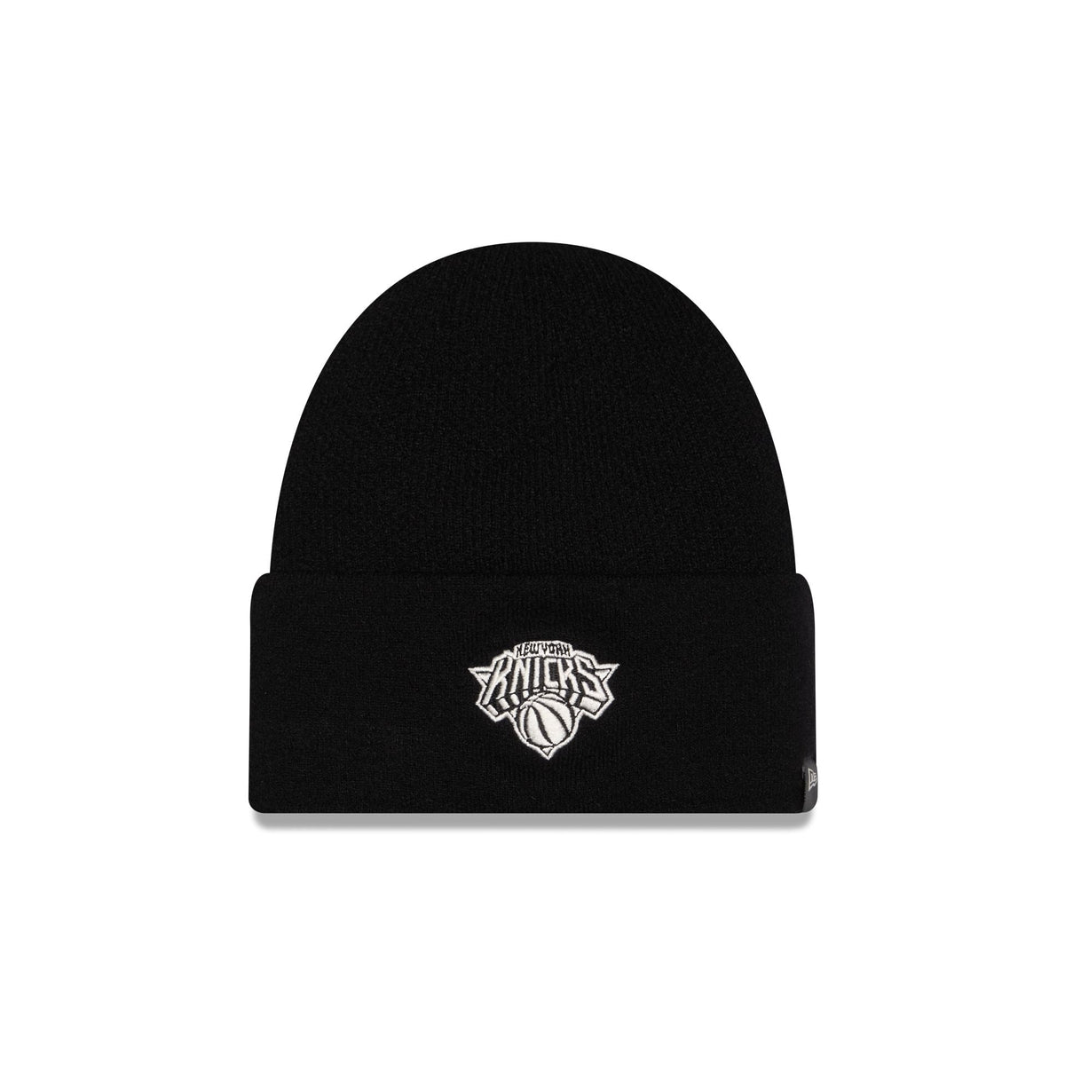 New York Knicks Cashmere Black Cuffless Knit Beanie Hat