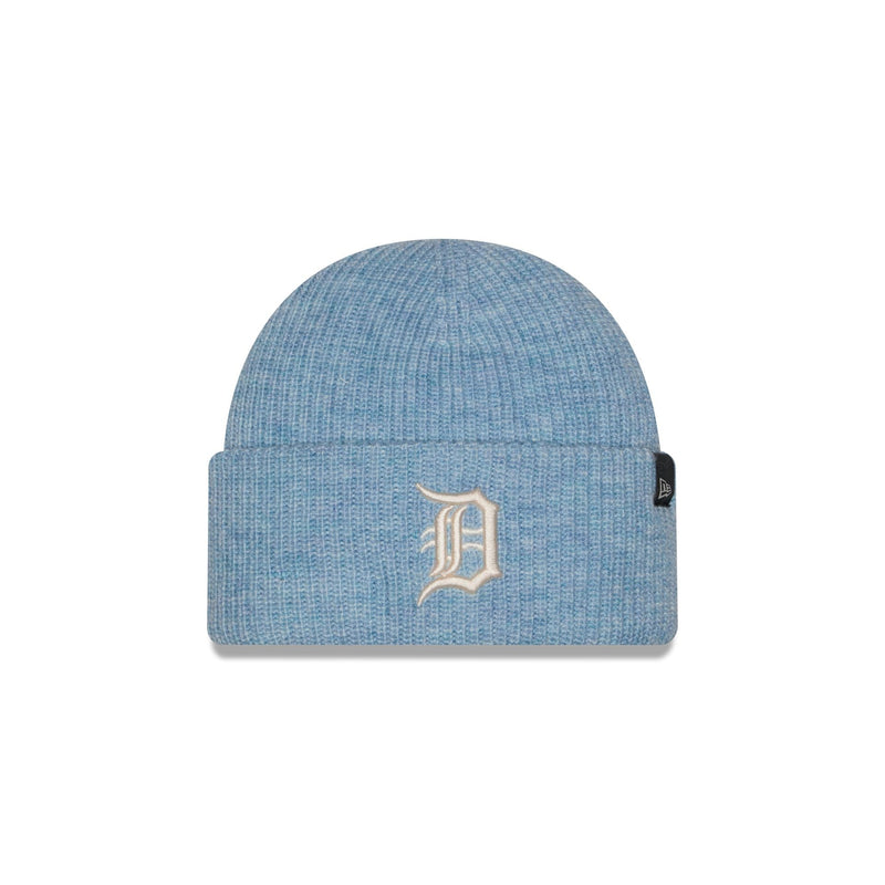 Detroit Tigers Woolen Blue Short Cuff Knit Beanie Hat