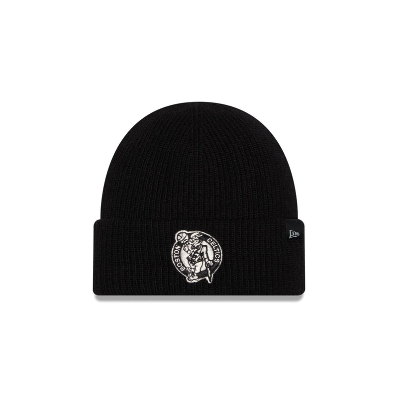 Boston Celtics Woolen Black Short Cuff Knit Beanie Hat