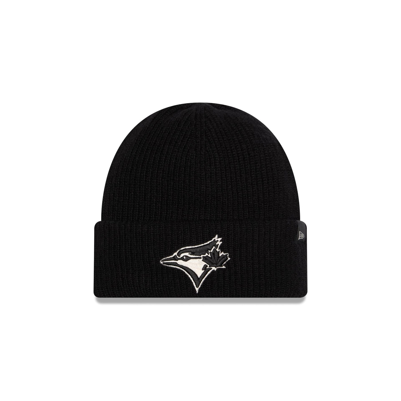 Toronto Blue Jays Woolen Black Short Cuff Knit Beanie Hat