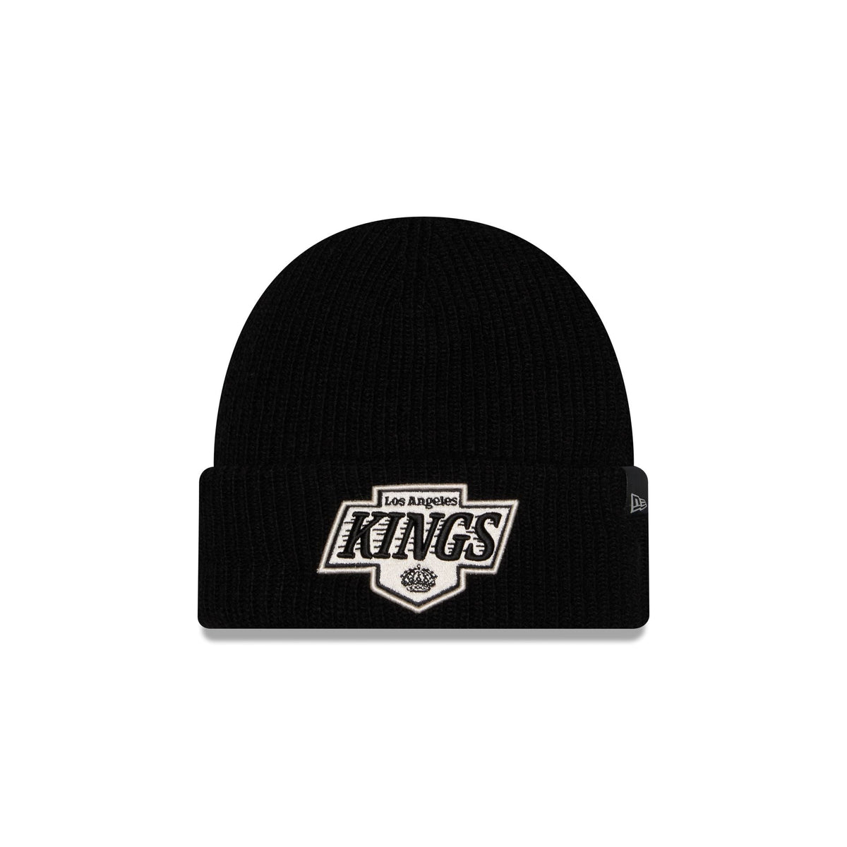 Los Angeles Kings Woolen Black Short Cuff Knit Beanie Hat