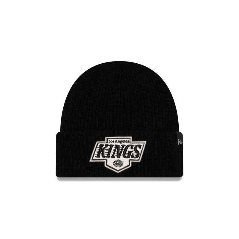 Los Angeles Kings Woolen Black Short Cuff Knit Beanie Hat