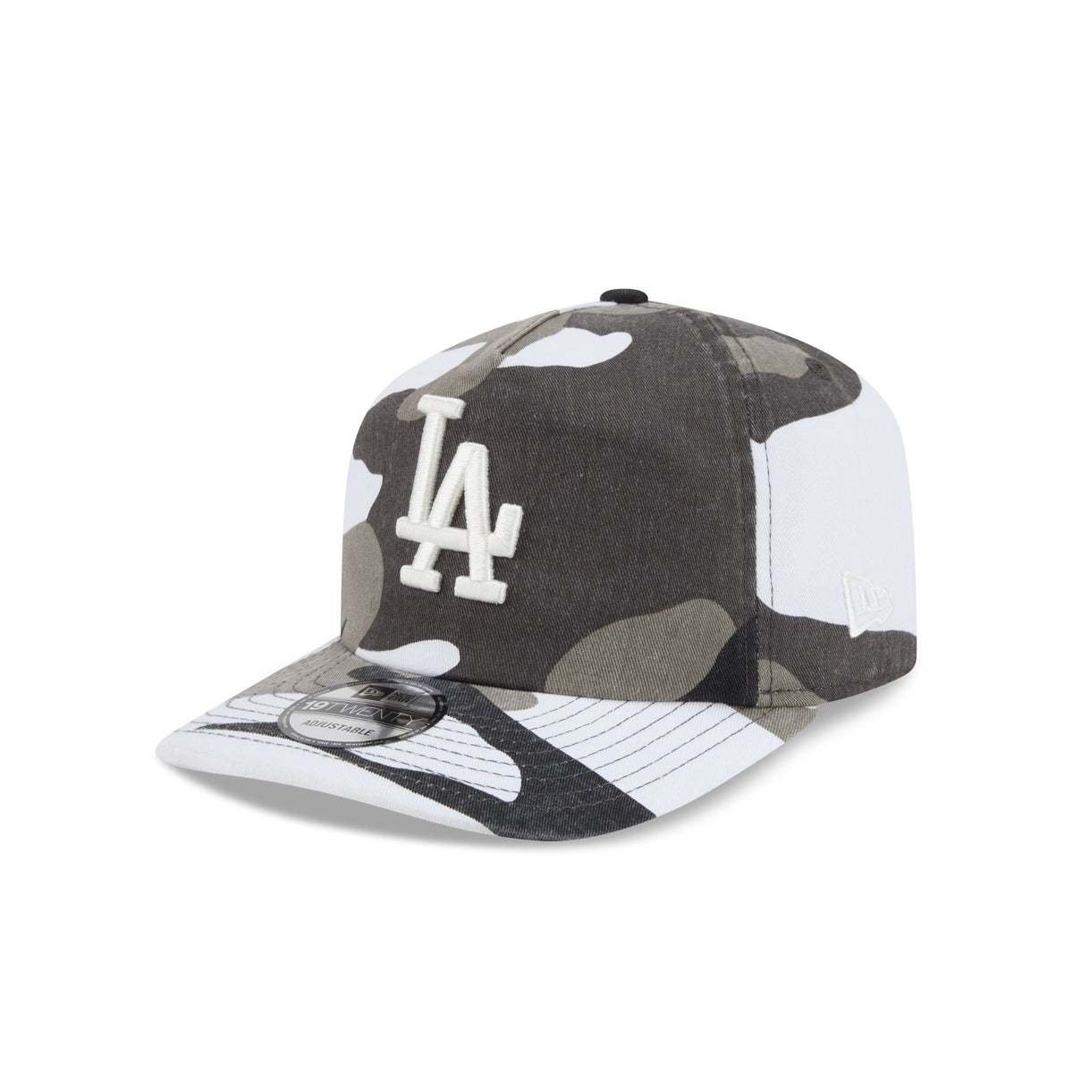 Los Angeles Dodgers Washed Nylon Camo 19TWENTY Adjustable Hat