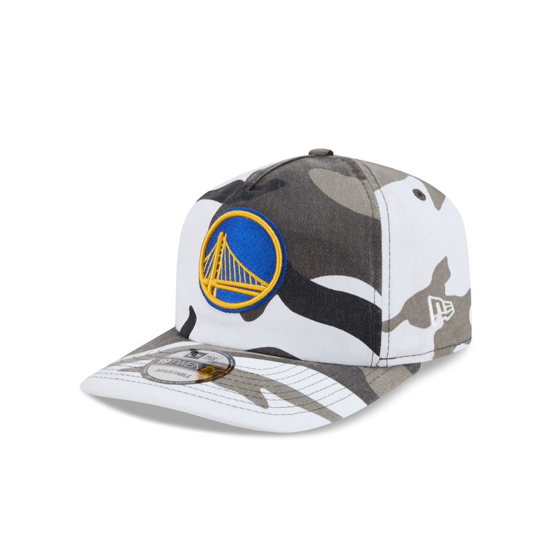 Golden State Warriors Washed Nylon Camo 19TWENTY Adjustable Hat