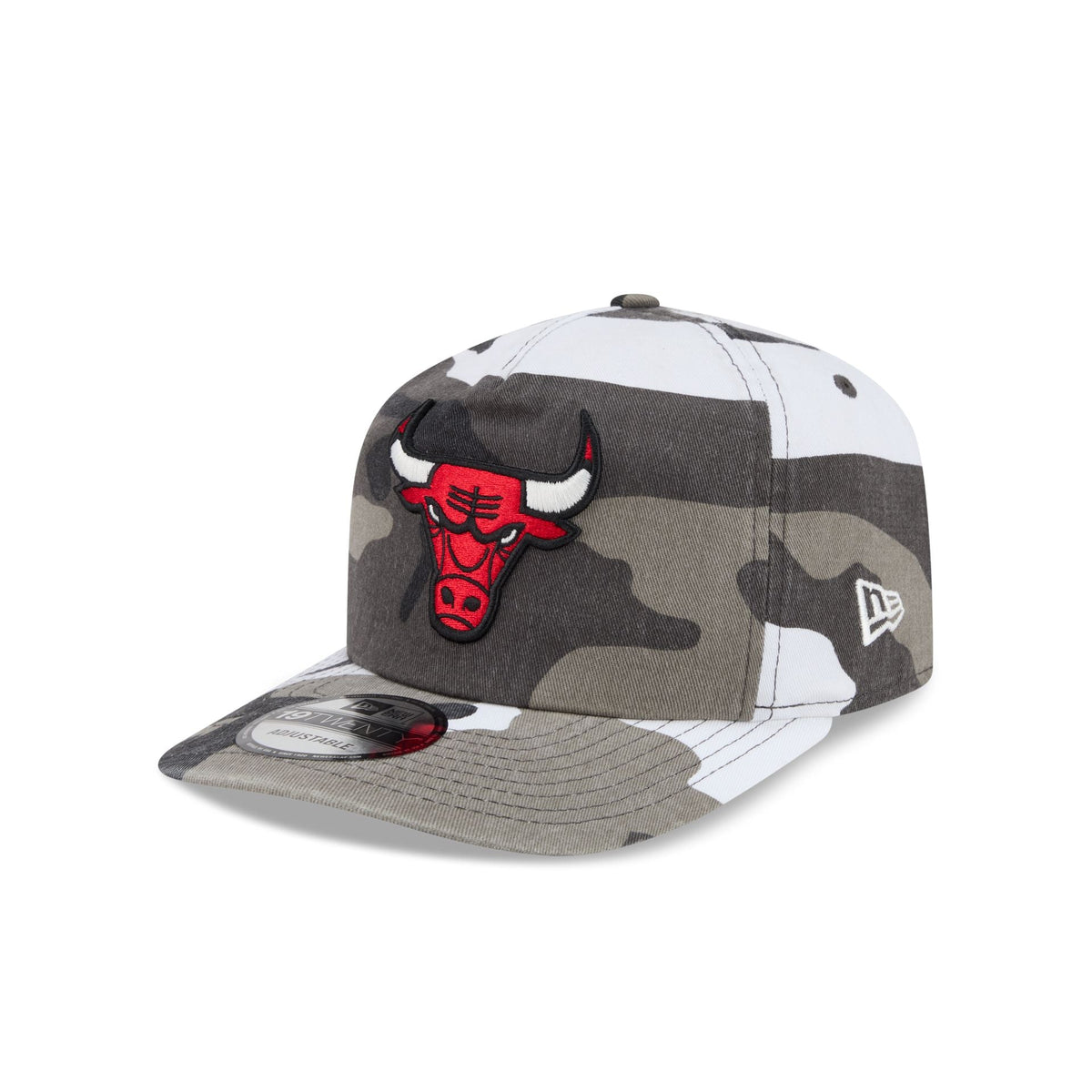 Chicago Bulls Washed Nylon Camo 19TWENTY Adjustable Hat
