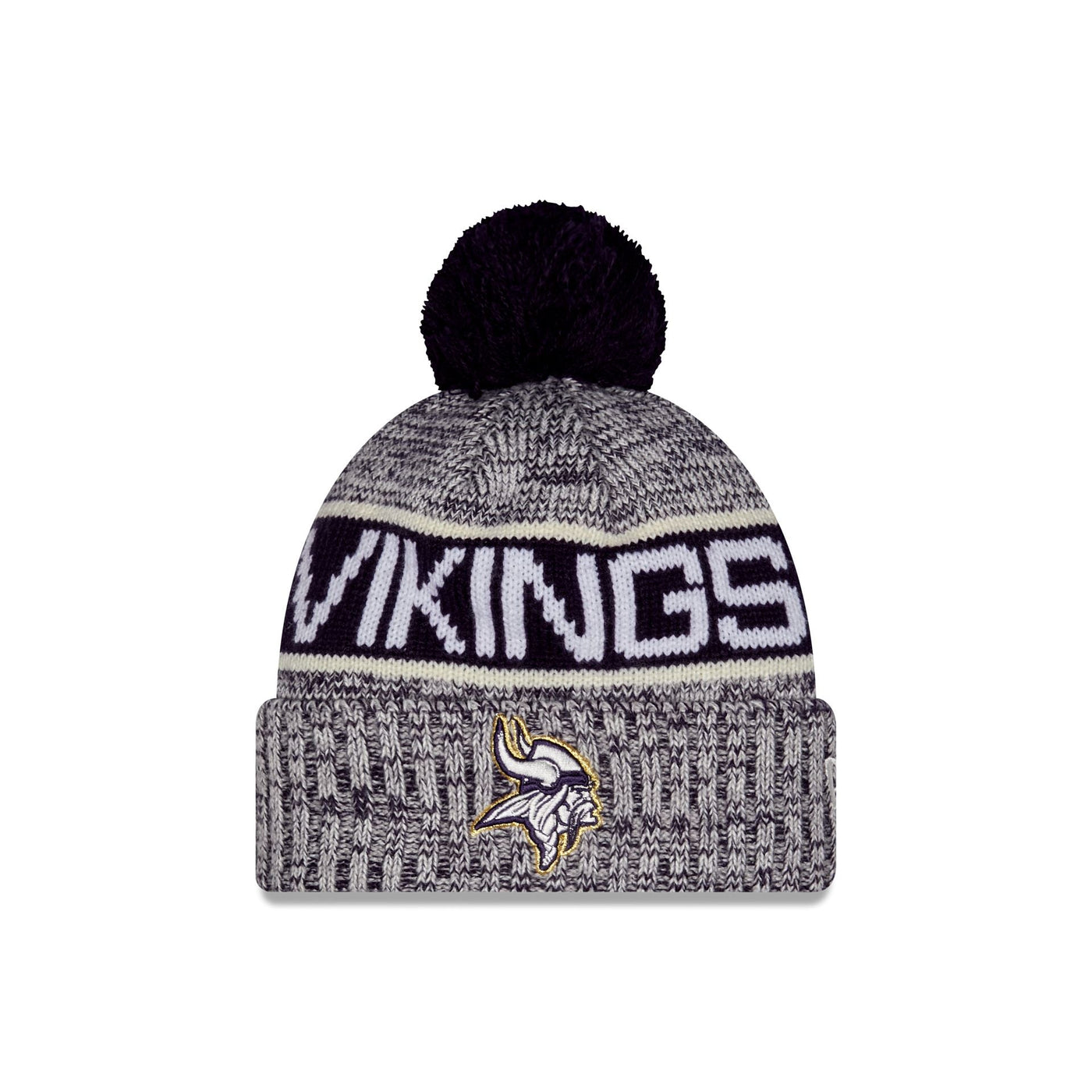 Minnesota Vikings 2026 Rivalries Fan Pack Pom Knit Hat