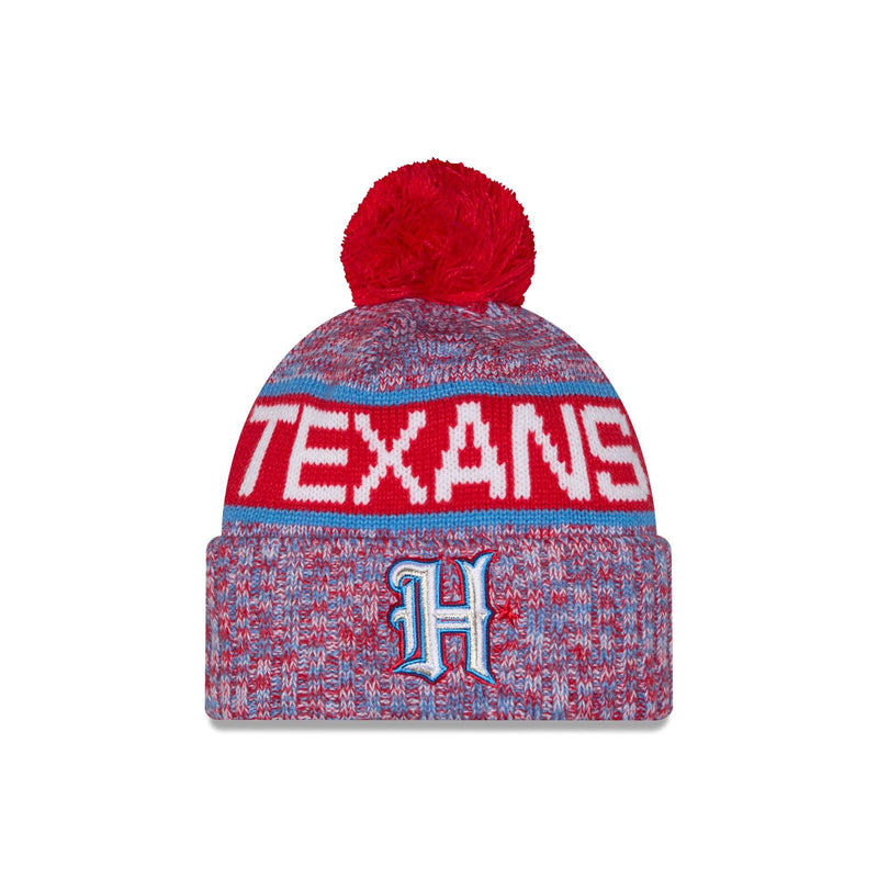 Houston Texans 2026 Rivalries Fan Pack Pom Knit Hat