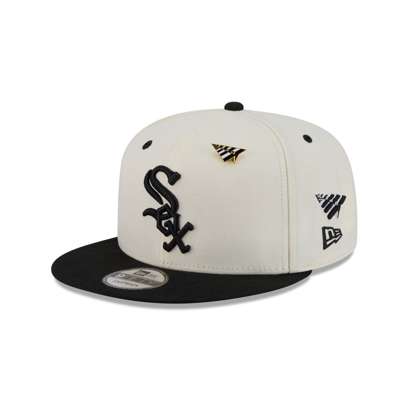 Paper Planes x Chicago White Sox Chrome White 9FIFTY Snapback Hat