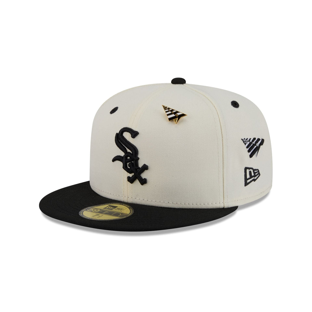 Paper Planes x Chicago White Sox Chrome White 59FIFTY Fitted Hat