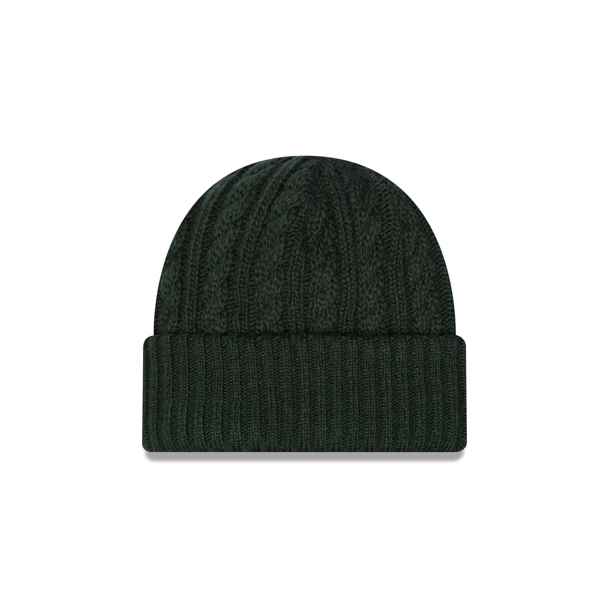 New Era Cap Woolen Emerald Cable Knit Beanie Hat