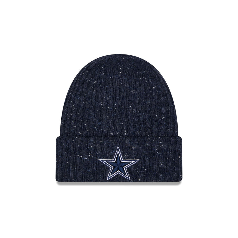 Dallas Cowboys Speckled Cuff Knit Beanie Hat