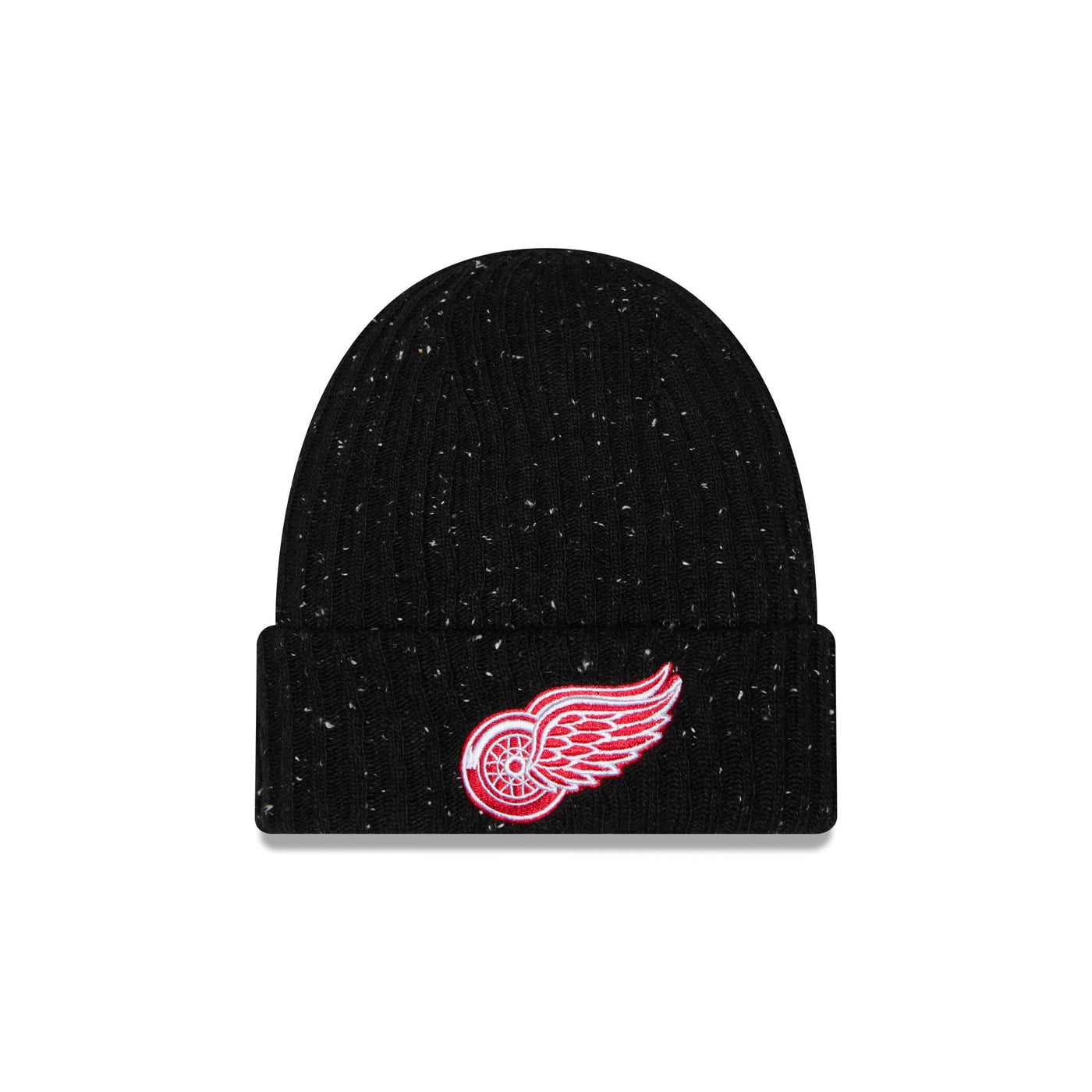 Detroit Red Wings Speckled Cuff Knit Beanie Hat