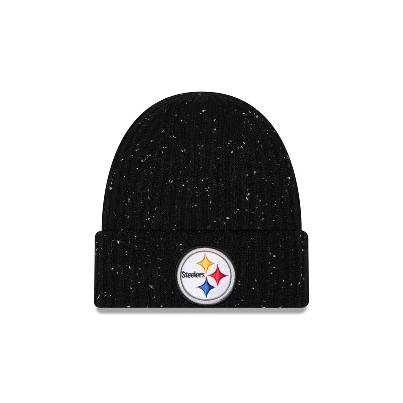 Pittsburgh Steelers Speckled Cuff Knit Beanie Hat