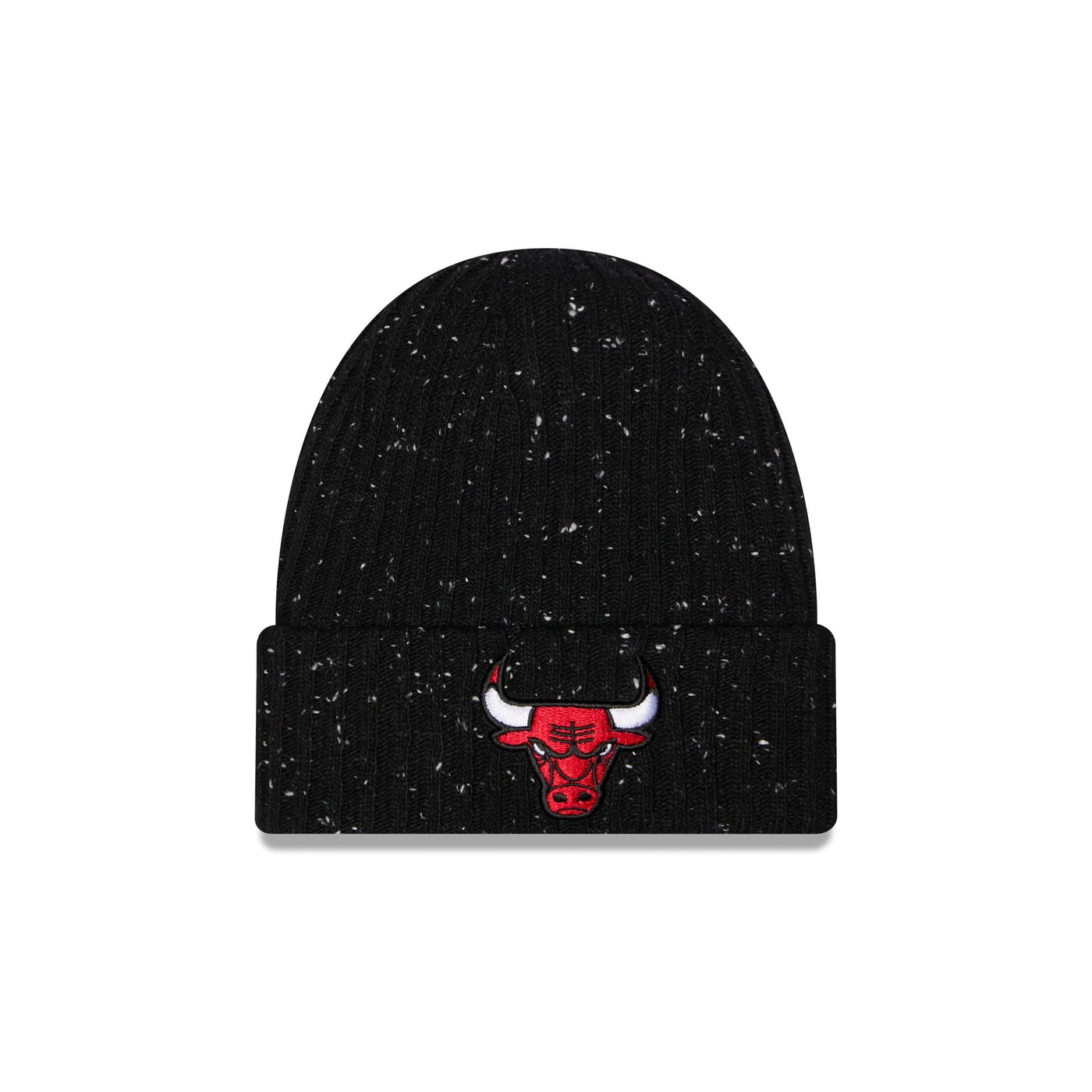 Chicago Bulls Speckled Cuff Knit Beanie Hat