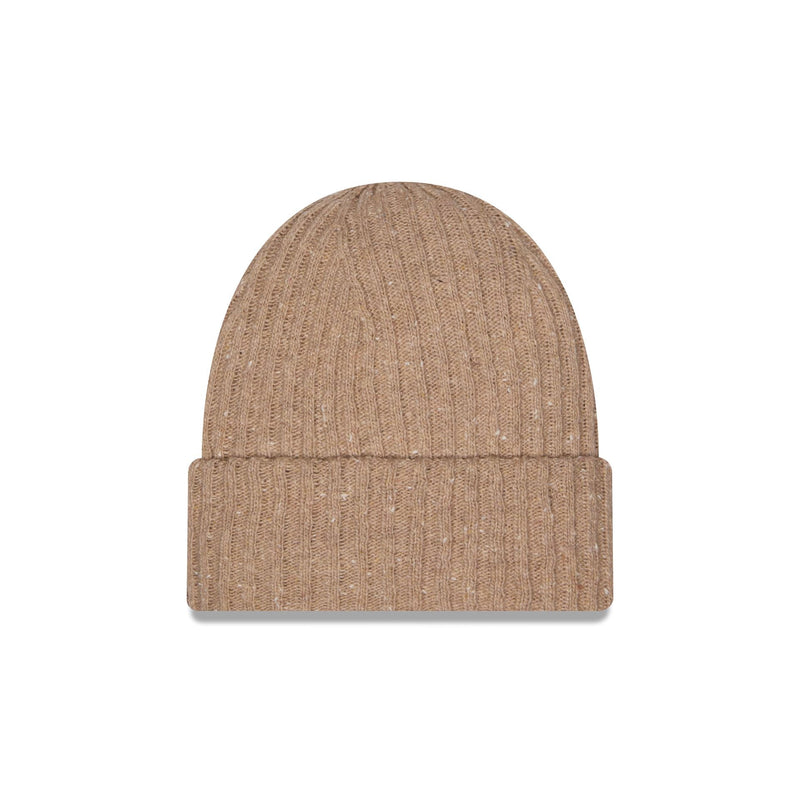 New Era Cap Speckled Khaki Cuff Knit Beanie Hat