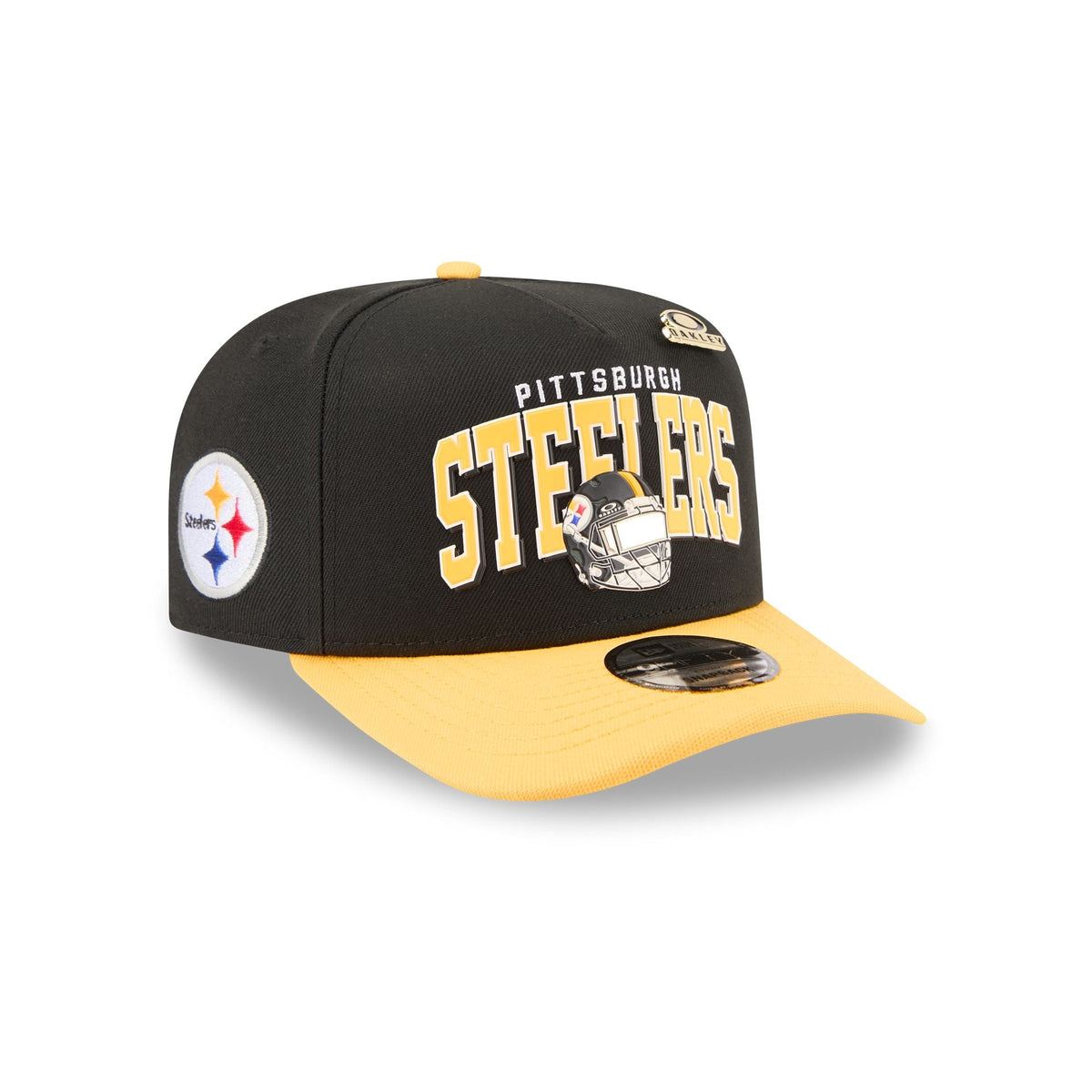 Oakley x Pittsburgh Steelers Helmet 9FIFTY A-Frame Snapback Hat