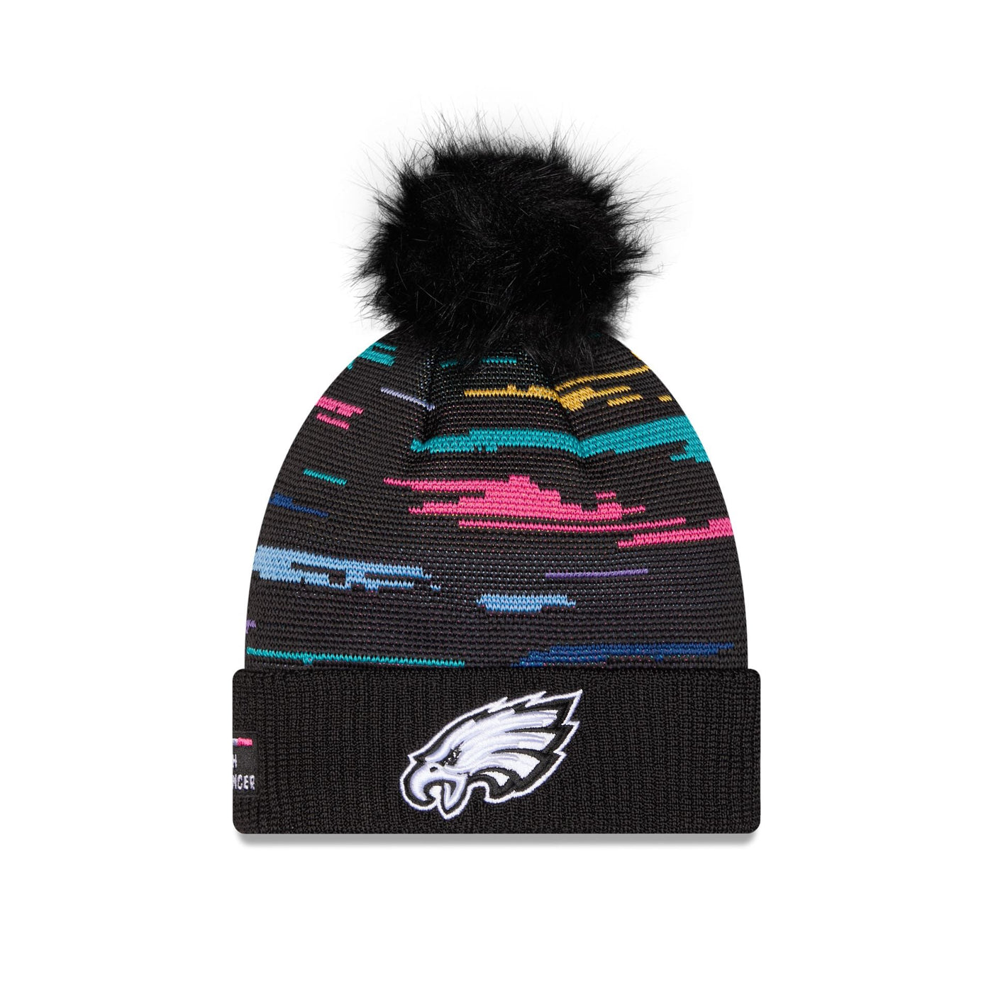 Philadelphia Eagles 2026 Crucial Catch Women's Pom Knit Hat