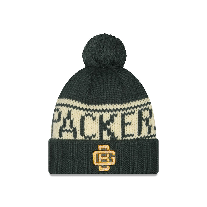 Green Bay Packers 2026 Rivalries Women's Pom Knit Hat