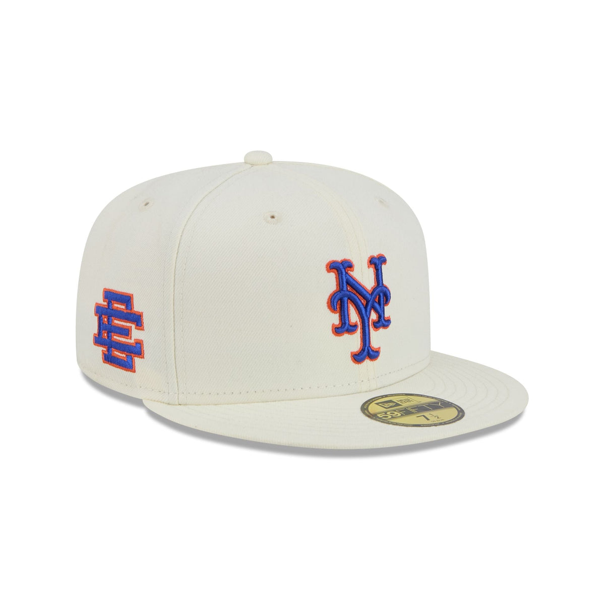 Eric Emanuel x New York Mets Chrome White 59FIFTY Fitted Hat