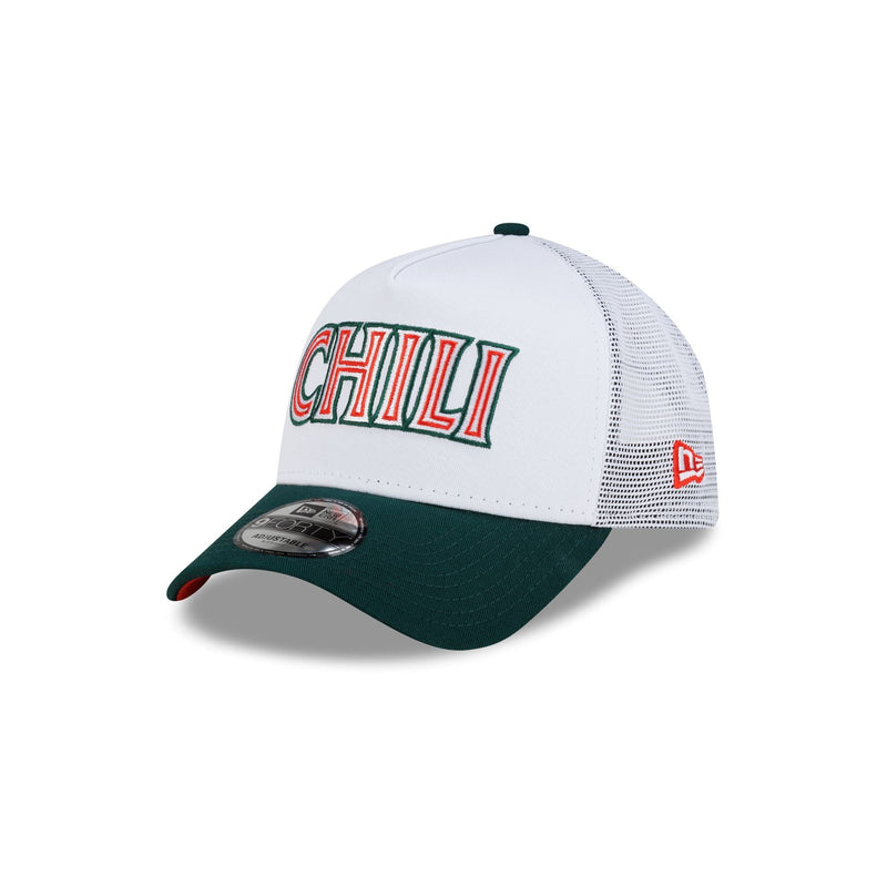 2026 Mexico City Race Special Team Fifty 5 Carlos Sainz White 9FORTY A-Frame Trucker Hat