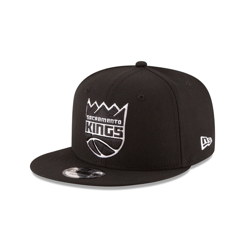 Sacramento Kings Basic Black 9FIFTY Snapback Hat