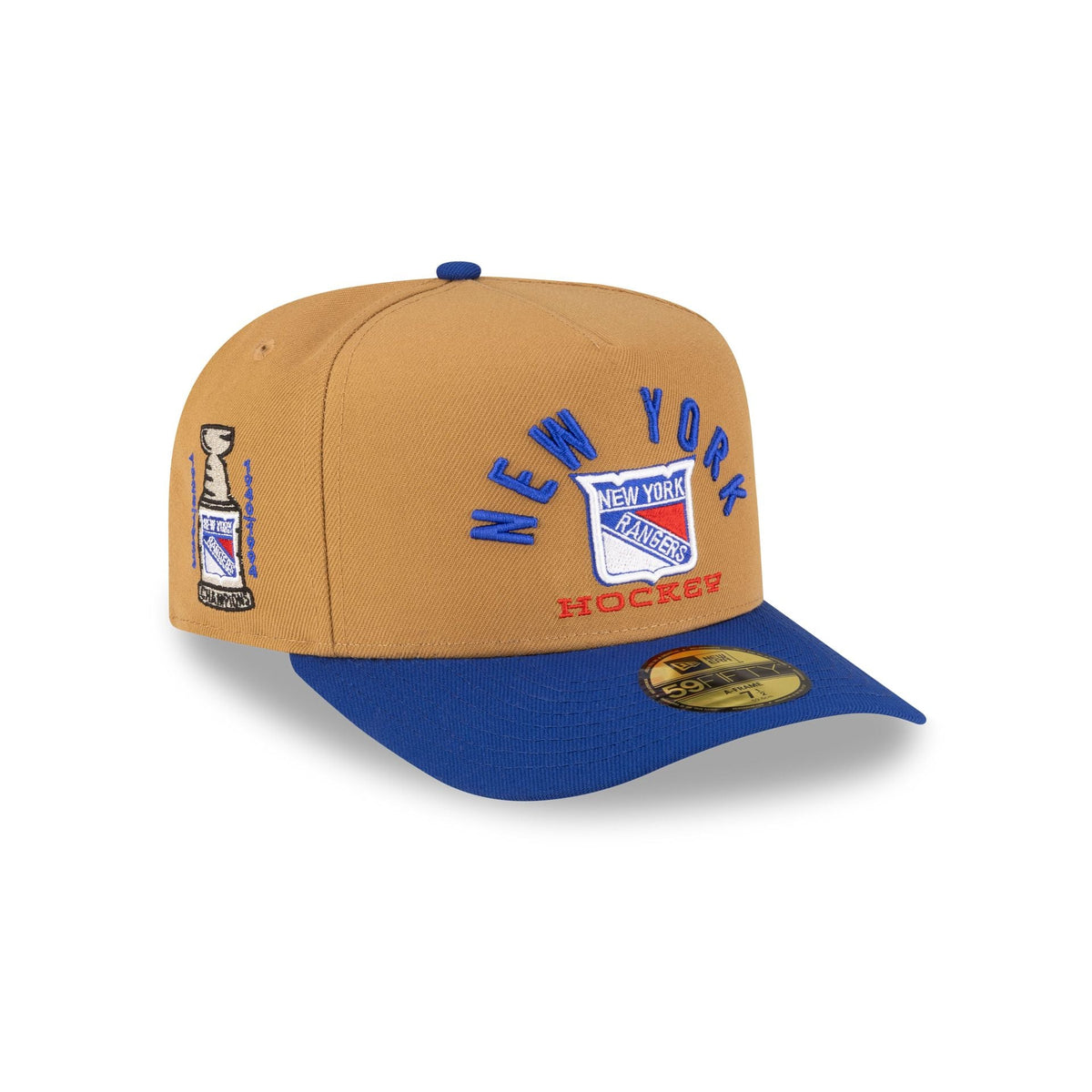 Just Caps Golden Pack New York Rangers 59FIFTY A-Frame Fitted Hat