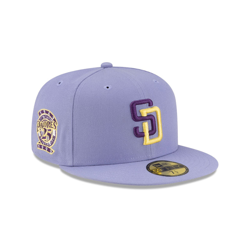 San Diego Padres Lavender Spring 59FIFTY Fitted Hat