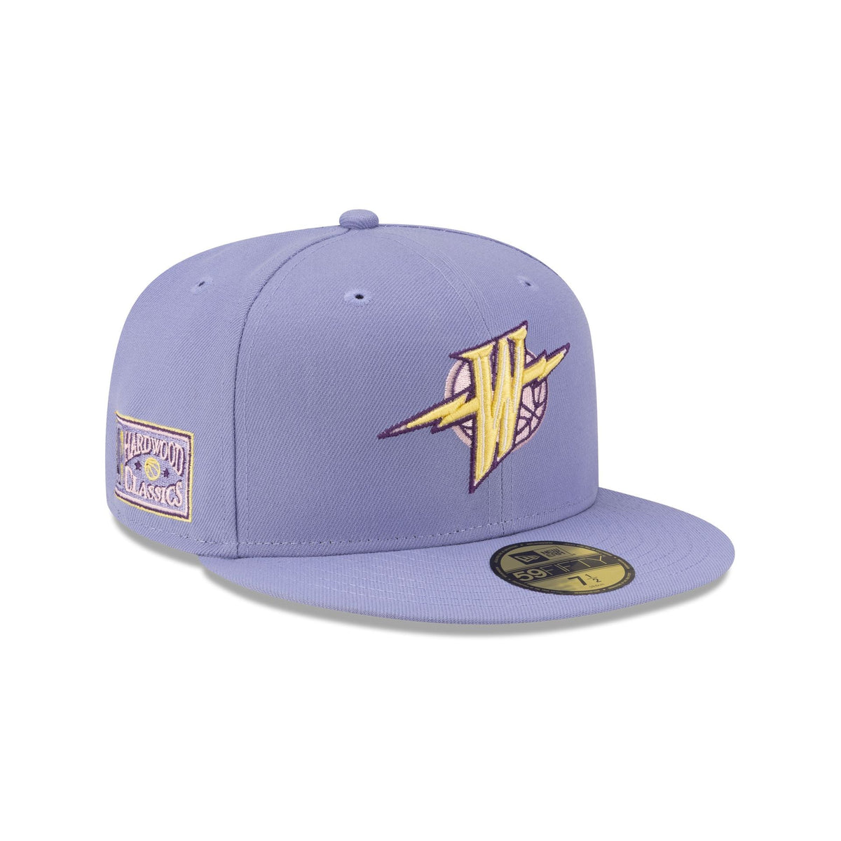 Golden State Warriors Hardwood Classics Lavender Pack 59FIFTY Fitted Hat