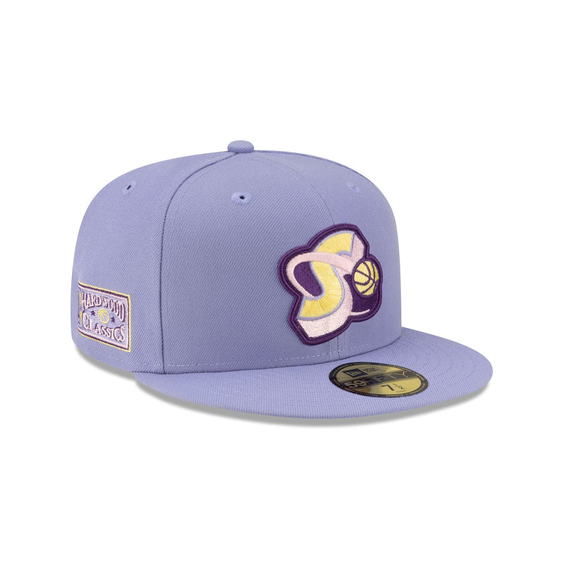 Seattle SuperSonics Hardwood Classics Lavender Pack 59FIFTY Fitted Hat
