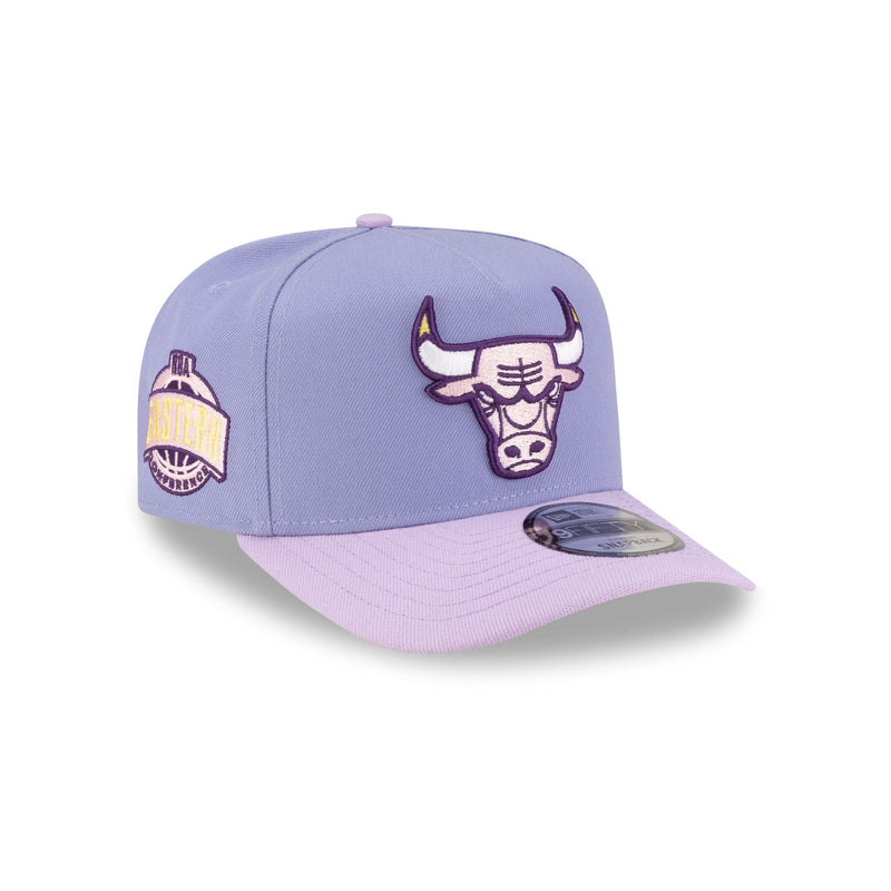 Chicago Bulls Lavender 9FIFTY A-Frame Snapback Hat