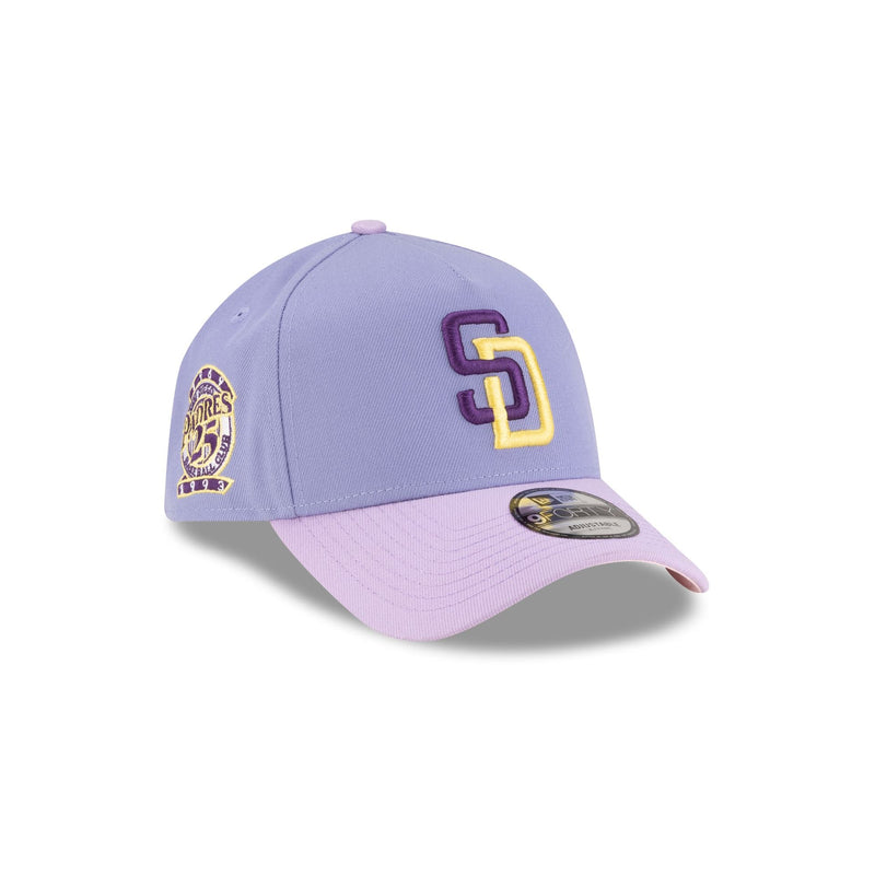 San Diego Padres Lavender Pink 9FORTY A-Frame Snapback Hat