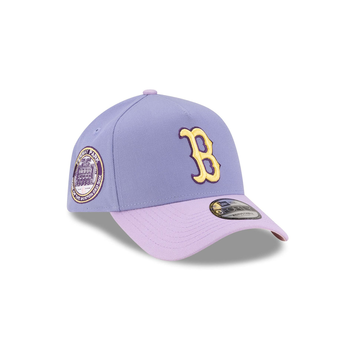Boston Red Sox Lavender Pink 9FORTY A-Frame Snapback Hat