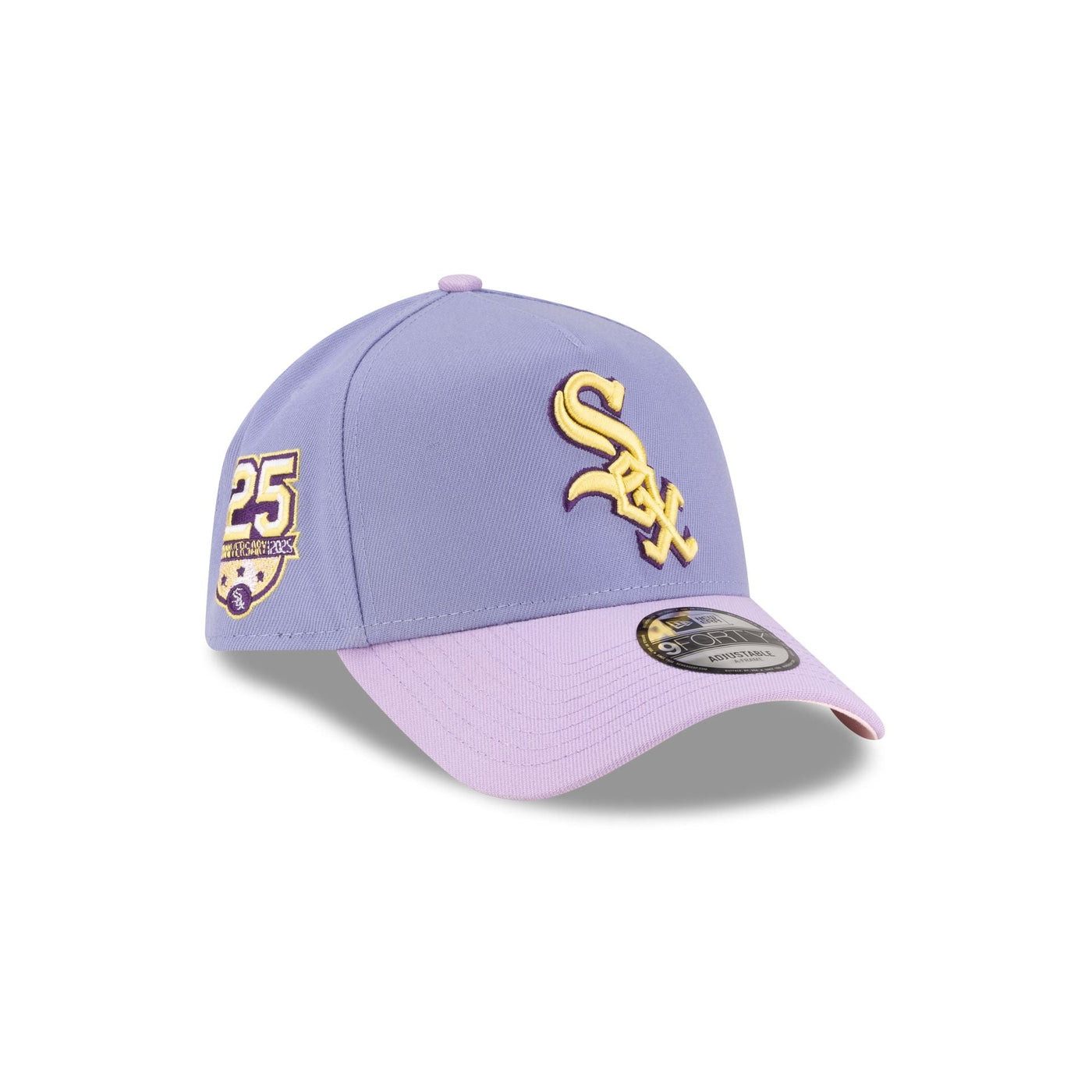 Chicago White Sox Lavender Pink 9FORTY A-Frame Snapback Hat