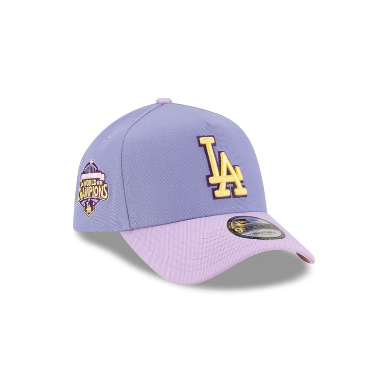 Los Angeles Dodgers Lavender Pink 9FORTY A-Frame Snapback Hat