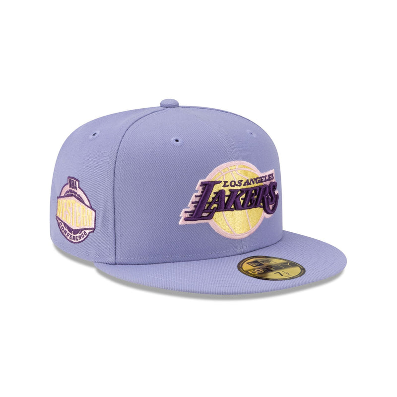 Los Angeles Lakers Lavender Pack 59FIFTY Fitted Hat