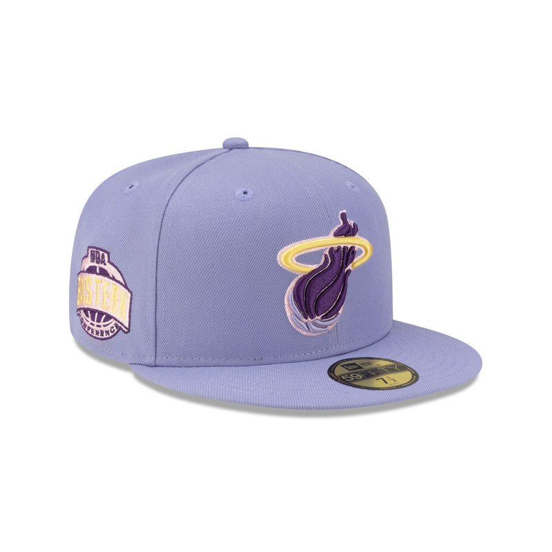 Miami Heat Lavender Pack 59FIFTY Fitted Hat