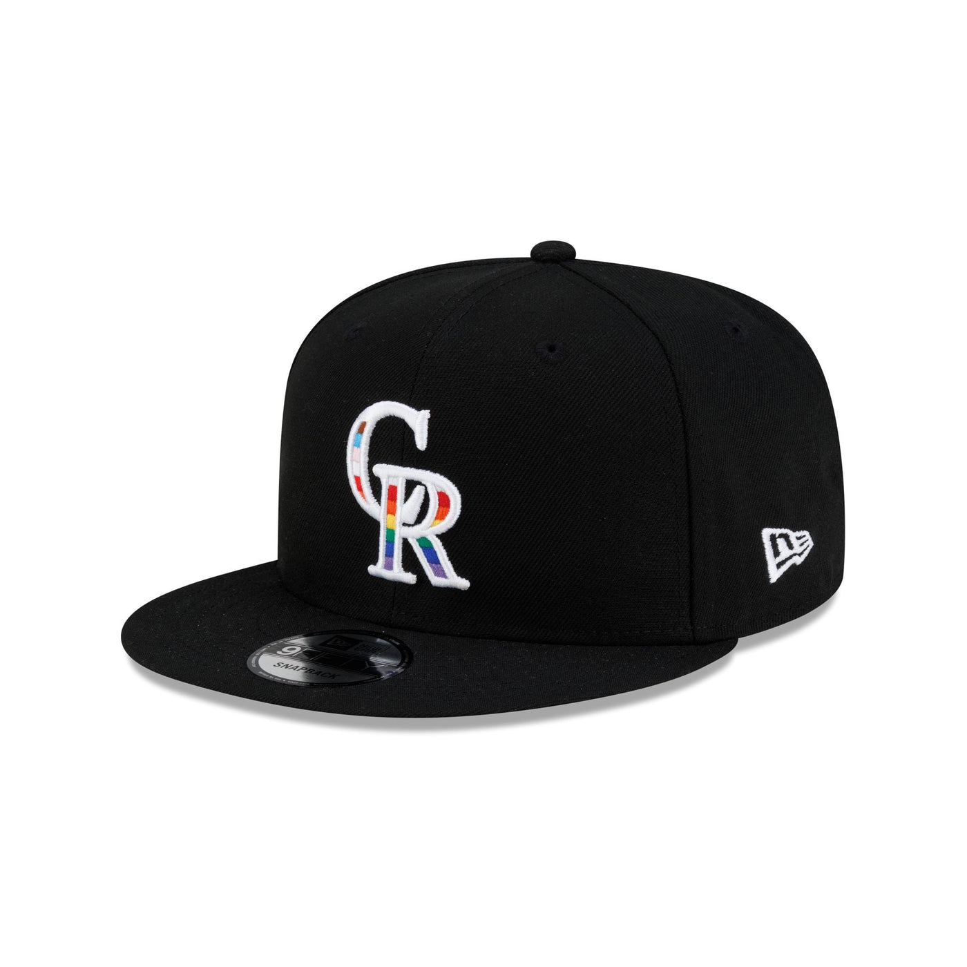 Colorado Rockies Pride 9FIFTY Snapback Hat