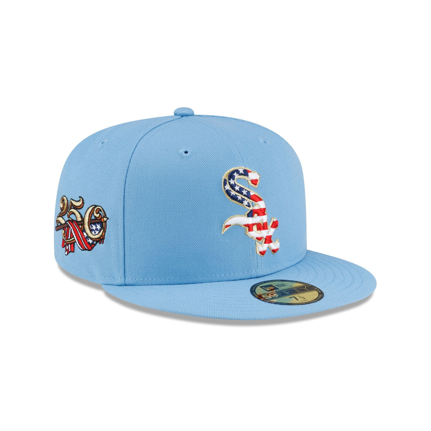 Chicago White Sox Red, White & Blue 59FIFTY Fitted Hat