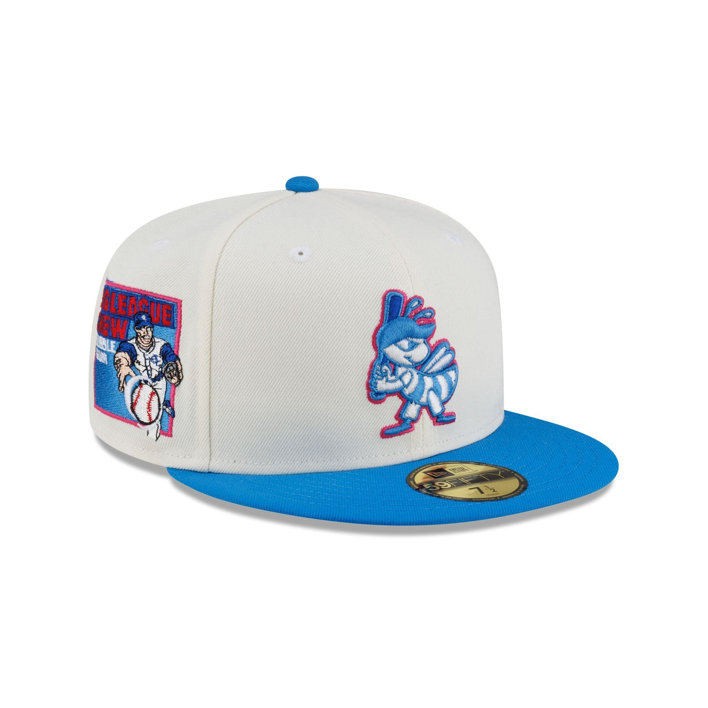 Big League Chew® x Salt Lake Bees Curve Ball Cotton Candy™ 59FIFTY Fitted Hat