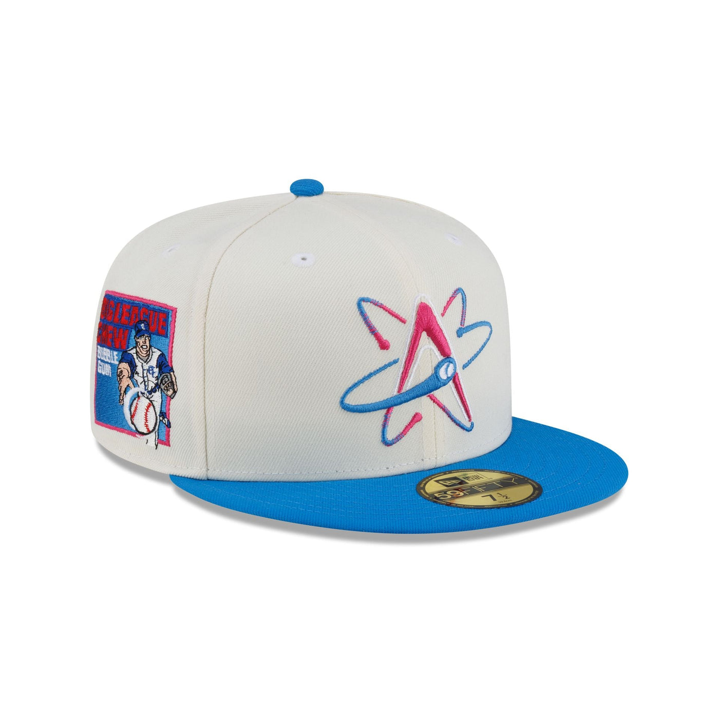 Big League Chew® x Albuquerque Isotopes Curve Ball Cotton Candy™ 59FIFTY Fitted Hat