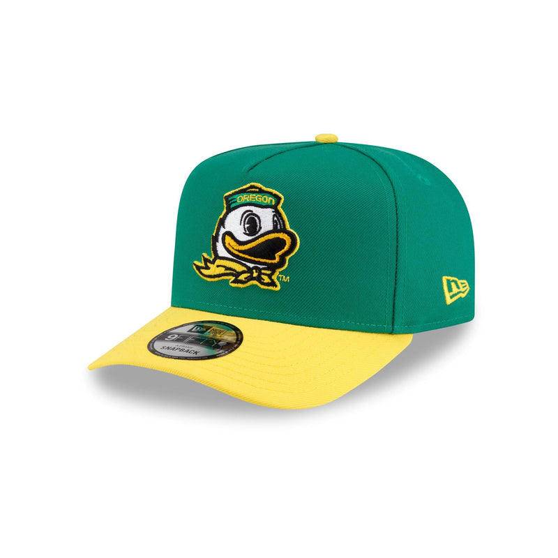 Oregon Ducks Two Tone 9FIFTY A-Frame Snapback Hat