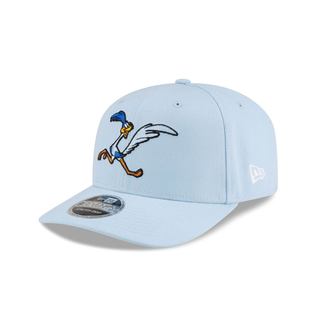 Looney Tunes Road Runner Light Blue 9SEVENTY Stretch-Snap Hat