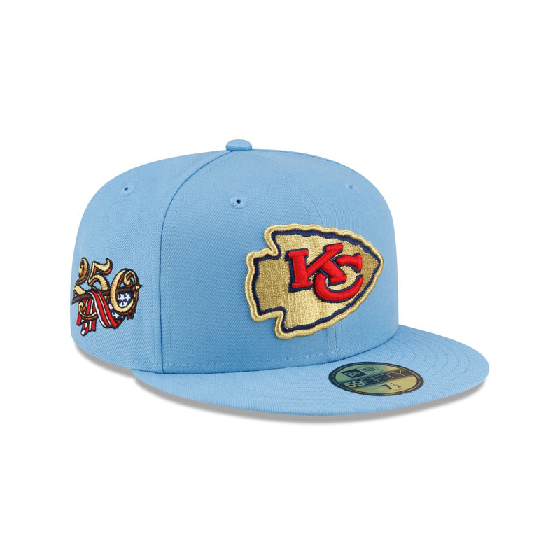 Kansas City Chiefs Red, White & Blue 59FIFTY Fitted Hat